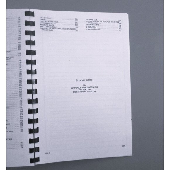 "Feed My Flock" Spiral-Bound Church Cookbook By Westminster Presbyterian Church - Picture 2 of 6